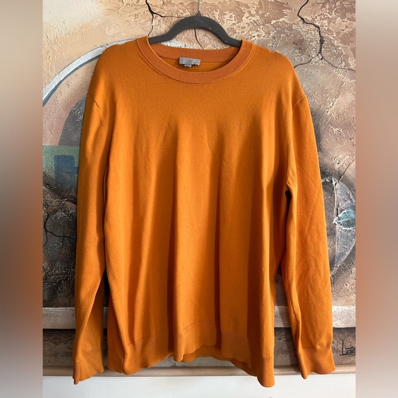 COS Fall Orange Crewneck Sweater - Picture 14 of 14